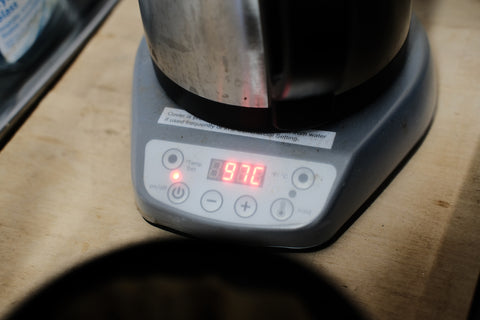 Coffee water temperature