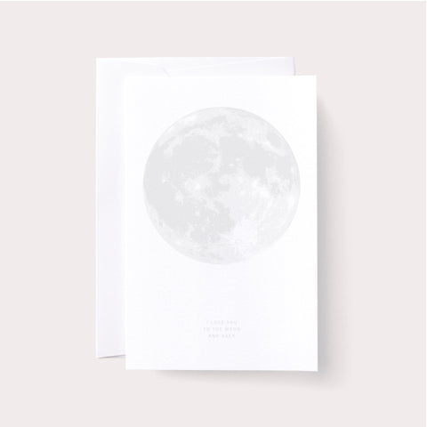 Love Moon card