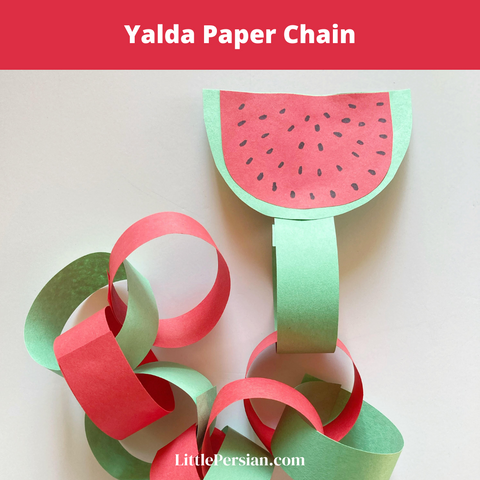 Yalda Paper Chain Craft