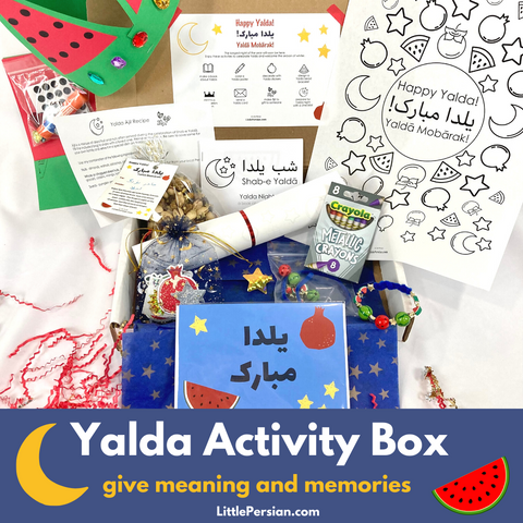 Yalda activity box for kids