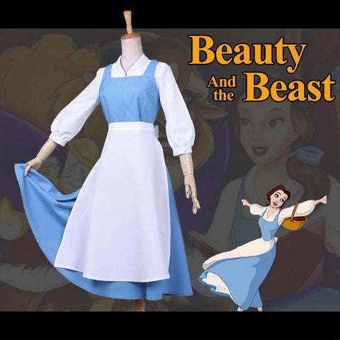 Belle Robe Bleue, Costume La Belle Et La Bête, Robe De