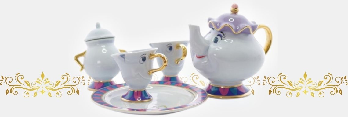 Tasse et boule à thé - Disney - Zip - La belle et la Bête - Au Comptoir des  Sorciers