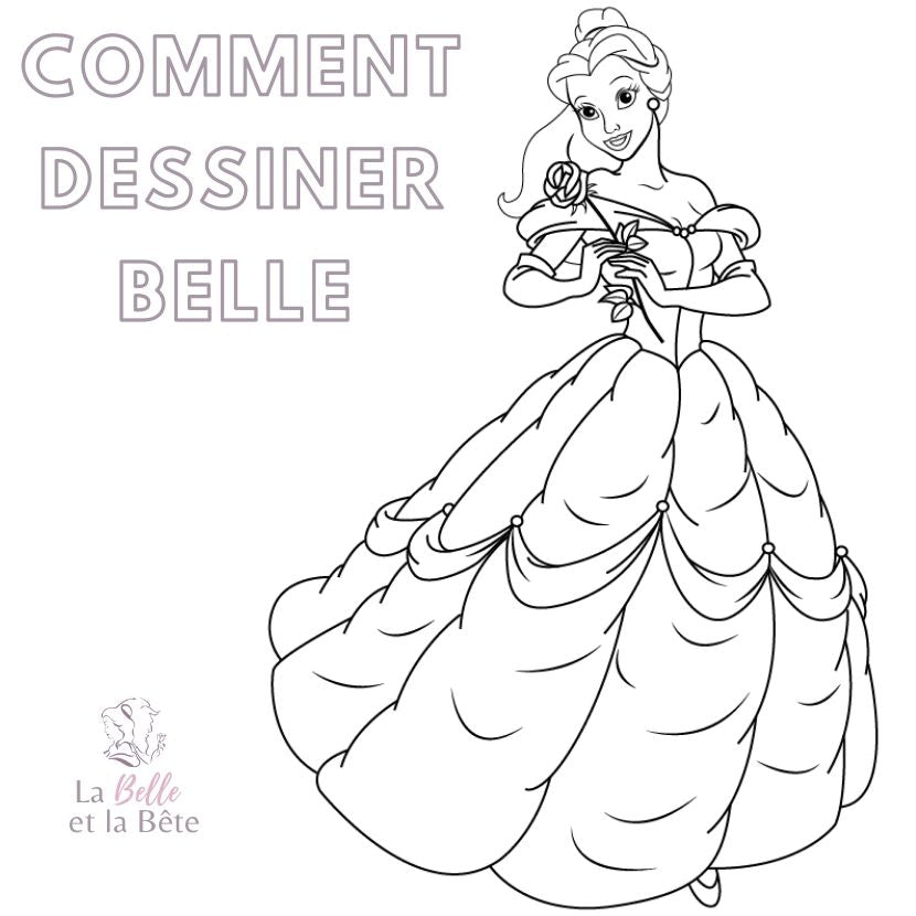 comment dessiner Belle