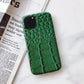 Crocodile Texture Soft Silicone iPhone Case 13 / 13Pro / 13 Pro Max