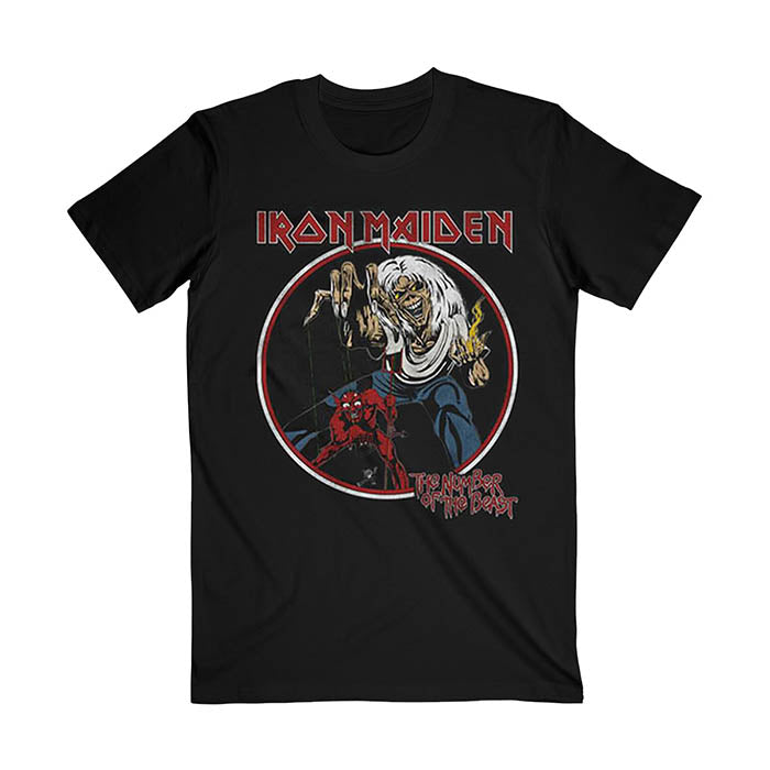 Iron Maiden Number Of The Beast Vintage T-Shirt