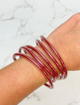 Jelly Bangles, Red
