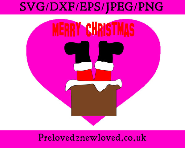 Download Christmas Cricut Files Preloved 2 New Loved SVG, PNG, EPS, DXF File