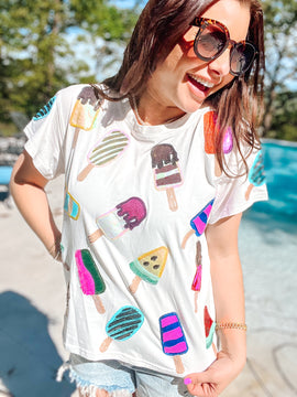 Scattered Popsicle Tee