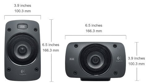 serviet Åh gud ketcher Logitech - Z906 5.1 THX Surround Sound – ViewQwest Pte Ltd