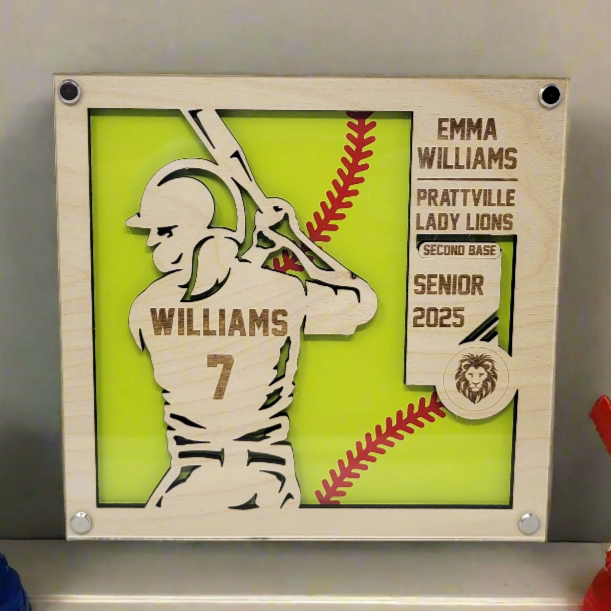 Custom Softball Sign