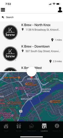 K Brew app
