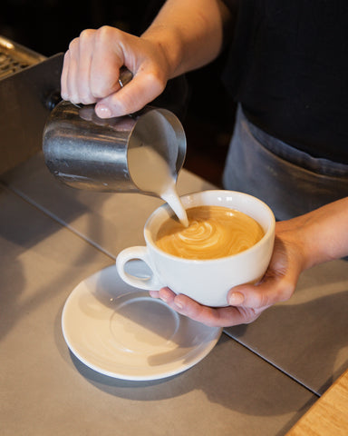 What are the 5 most important tools for a barista to make latte