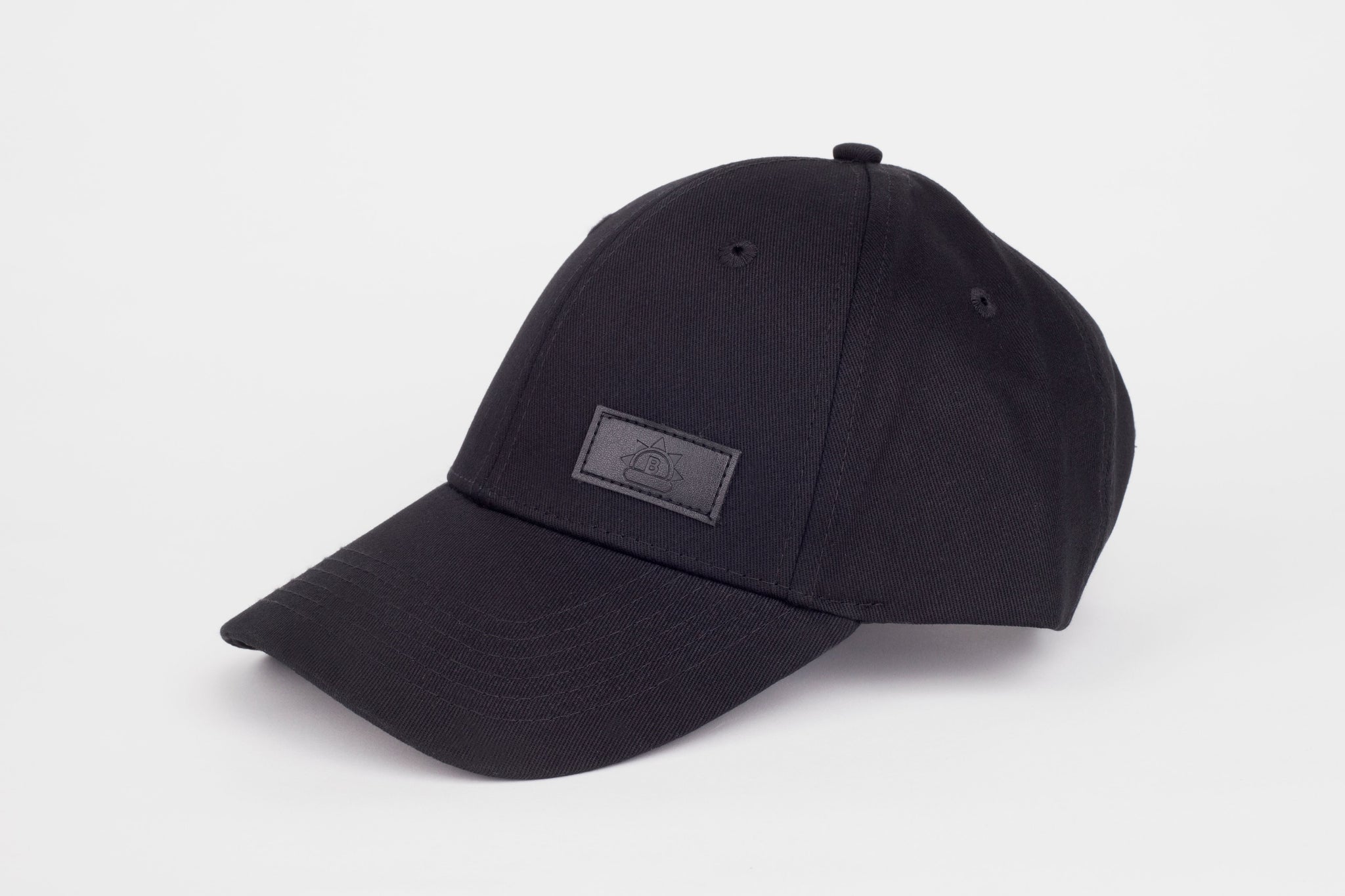 Full Black Baseball Cap - Satin Lined Hat – Black Sunrise UK Satin ...