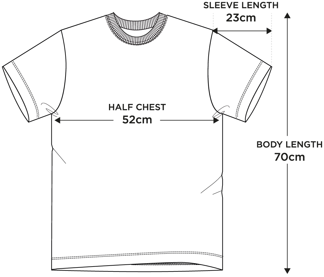 Size guide xs