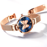 Olevs Adonis Stainless Quartz Watch - Cobalt Blue