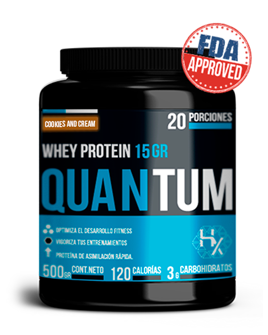 Quantum 500gr Whey Protein Proteina Preentreno Holix Lab Proteinas 9845