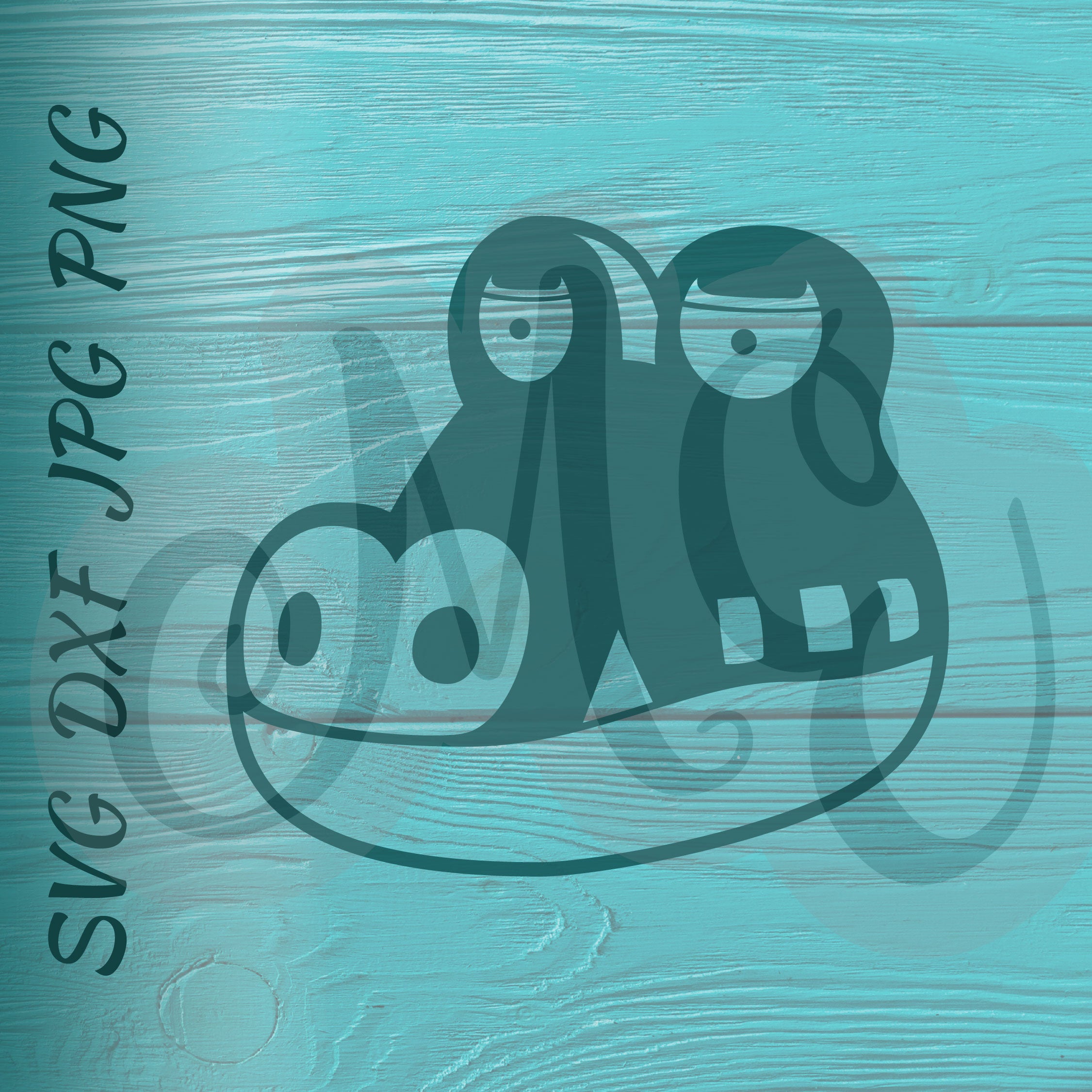 Del | Alligator | Animal Crossing SVG, DXF