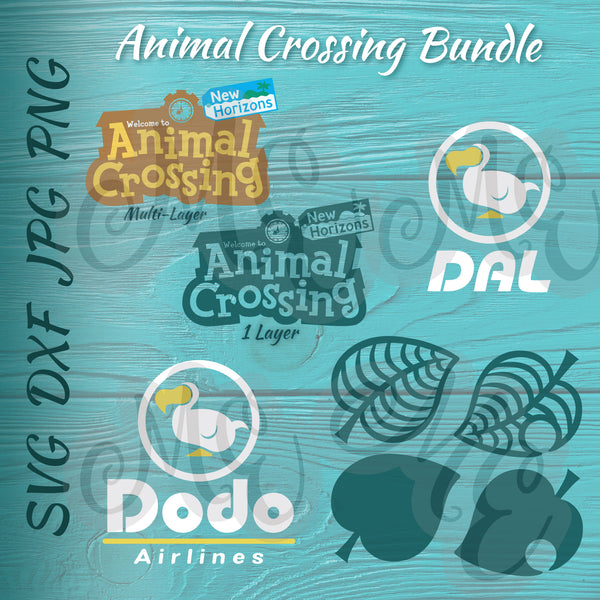 Download Animal Crossing Bundle Svg Dxf Meggie S Effort