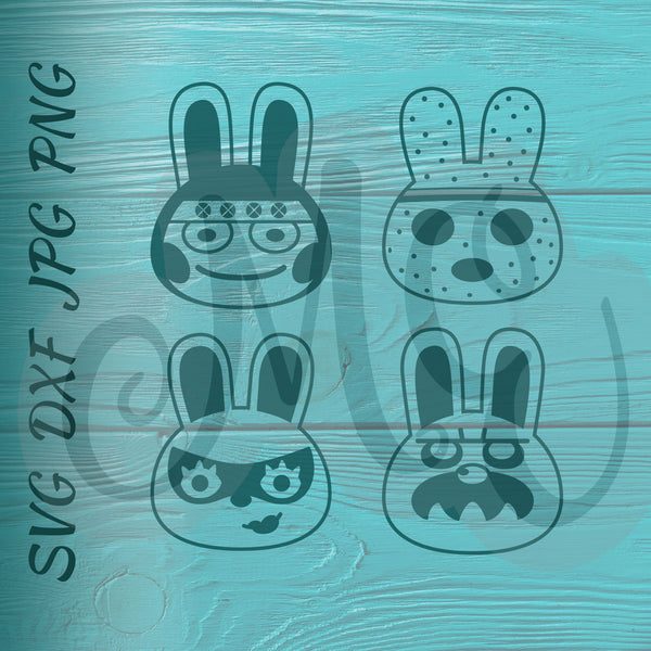 Download Snake Coco Mira Gaston Bunnies Animal Crossing Svg Dxf Meggie S Effort