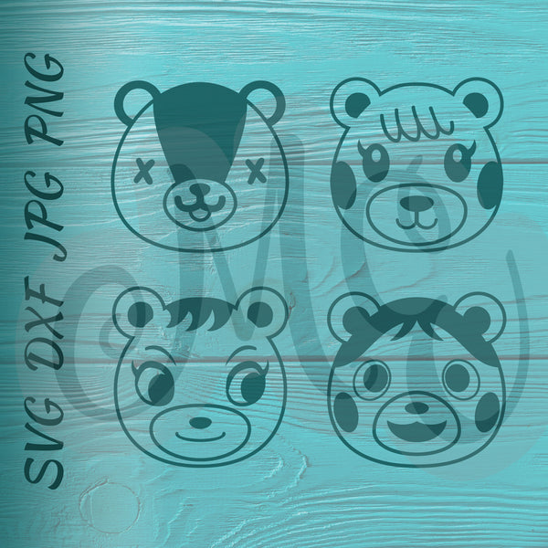 Download Stitches Maple Cheri Bluebear Cubs Animal Crossing Svg Dxf Meggie S Effort