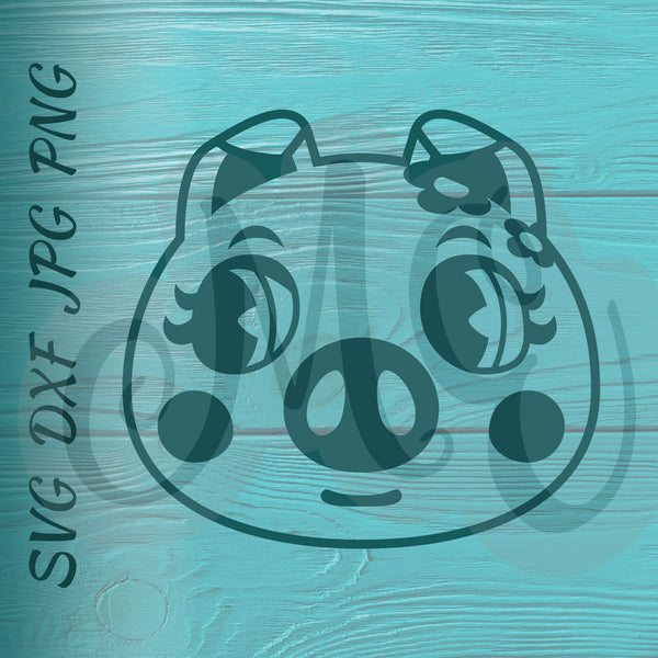 Download Gala Pig Animal Crossing Svg Dxf Meggie S Effort