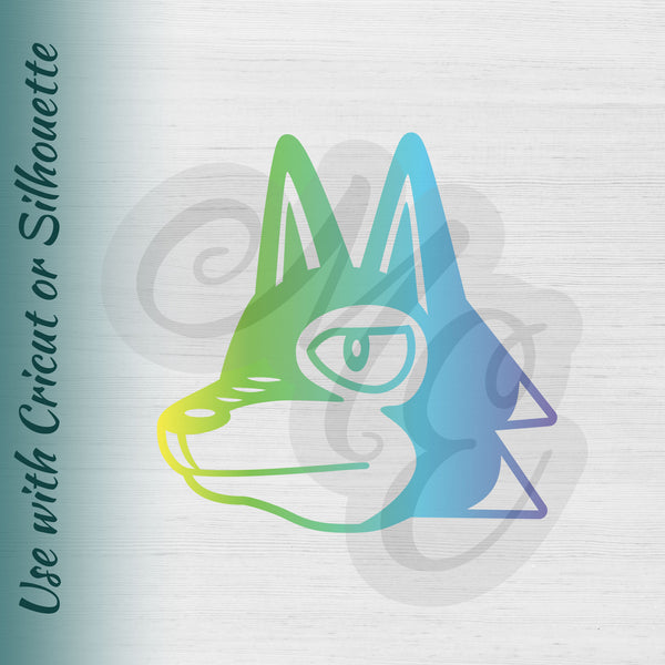 Download Audie Dobie Fang Lobo Wolves Animal Crossing Svg Dxf Meggie S Effort