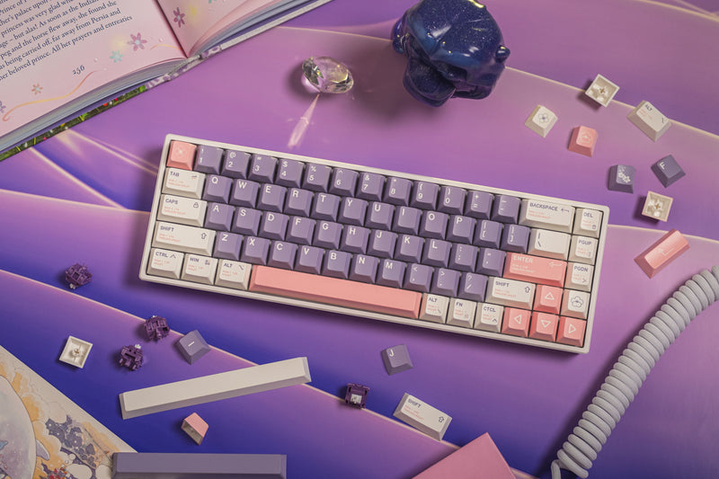 keycaps violet