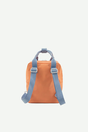 Sticky Lemon - backpack small | gingham | cherry red + sunny blue + berry swirl (drop 2)