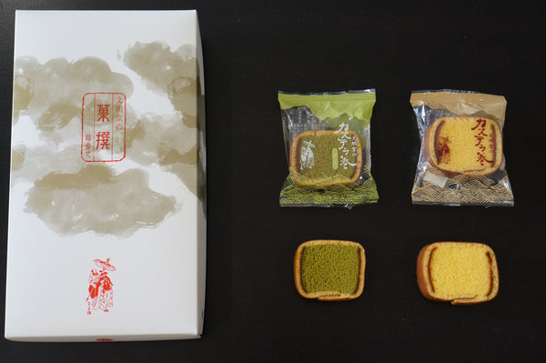 Bunmeido Japanese snack packaging