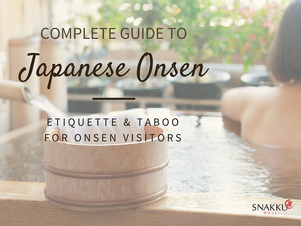 Japanese onsen manners