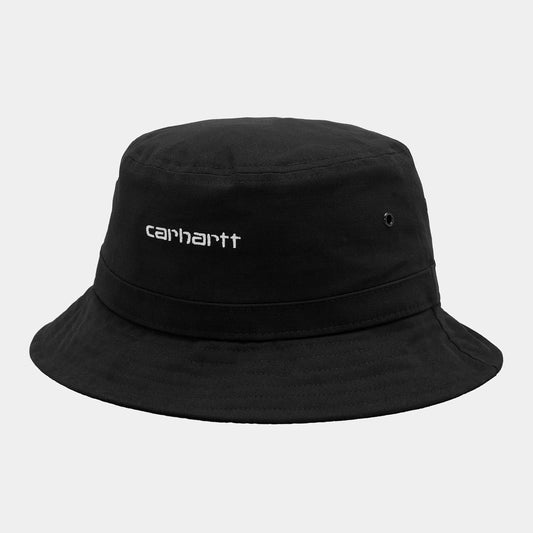 CARHARTT SCRIPT BUCKET HAT - BLACK