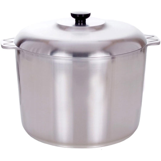 Cajun 9.2-Quart Aluminum Dutch Oven Pot with Lid - Oven-Safe Round Cal -  Tastylid