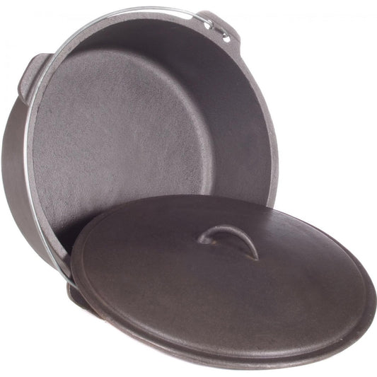 BAYOU CLASSIC Seasoned Large 20 Inch Cast Iron Cooking Cookware Skillet Pan  (2 Pack) in Black 2 x BC-7438 - The Home Depot