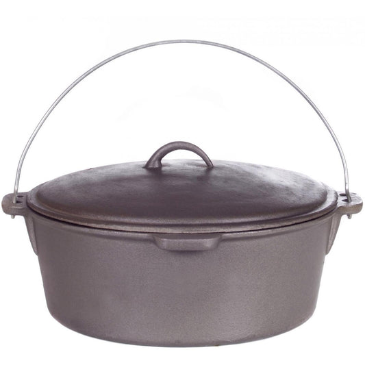 Westinghouse 9” 4 QT. Black Cast Aluminum Dutch Oven With Quantanium  Non-stick Coating