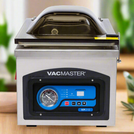 VacMaster VP215 Chamber Vacuum Packaging Machine with 10 1/4 Seal Bar –  Richard's Kitchen Store