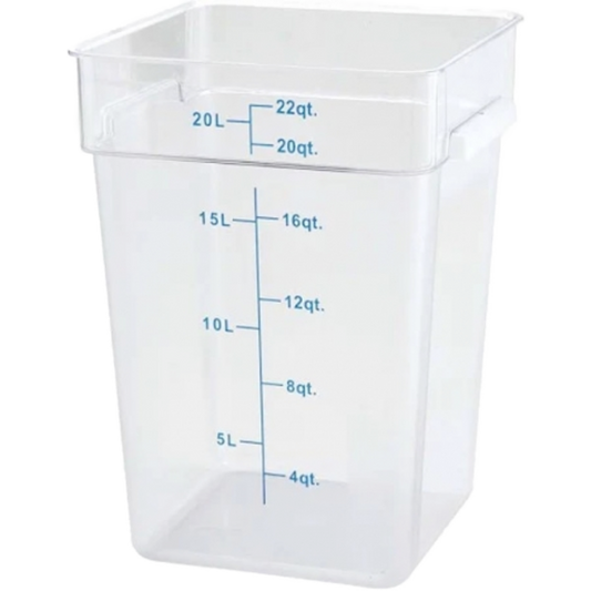 Winco Polycarbonate Food Storage Box, 12 by 18 by 9-Inch
