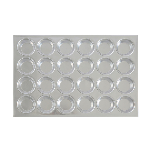 Winco HMF-20E Pecan Roll/Large Muffin Pan 17-7/8 X 25-7/8 OA Holds (20)  3-11/16 Dia. Muffins