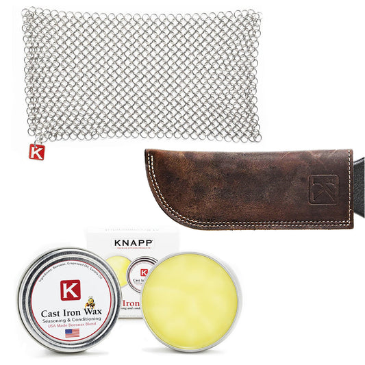  Knapp Made Cast Iron Seasoning Wax and Carbon Steel