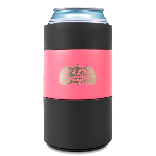 Non-Tipping 12oz Insulated Can Cooler - Black – Richard's Kitchen