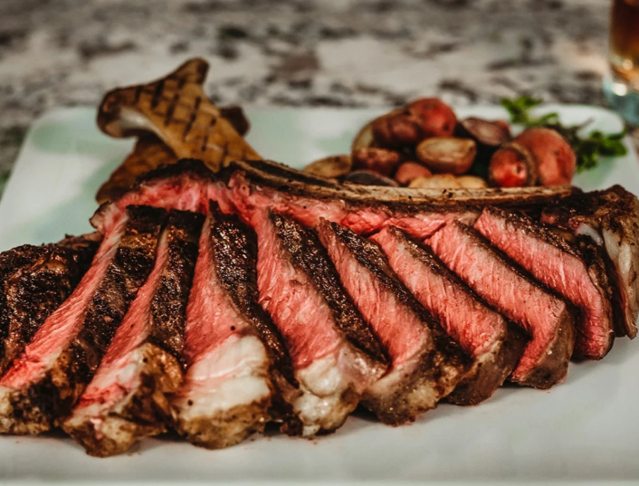 22 oz bone in rib eye for Longhorns only $30. : r/steak