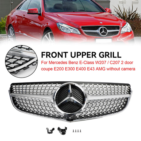 2014-2017 Mercedes Classe E W207 Coupé Grille de pare-chocs avant Grill Diamond