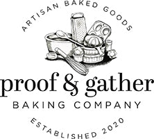 Proof & Gather Baking Company Logo
