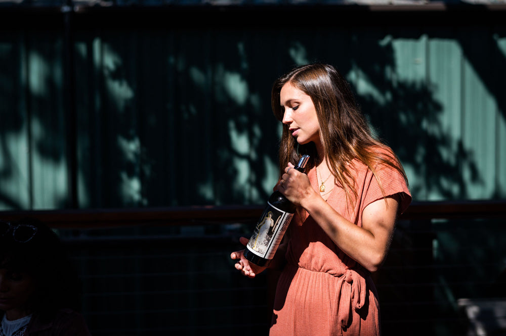 Desparada assistant winemaker Janie Willheim