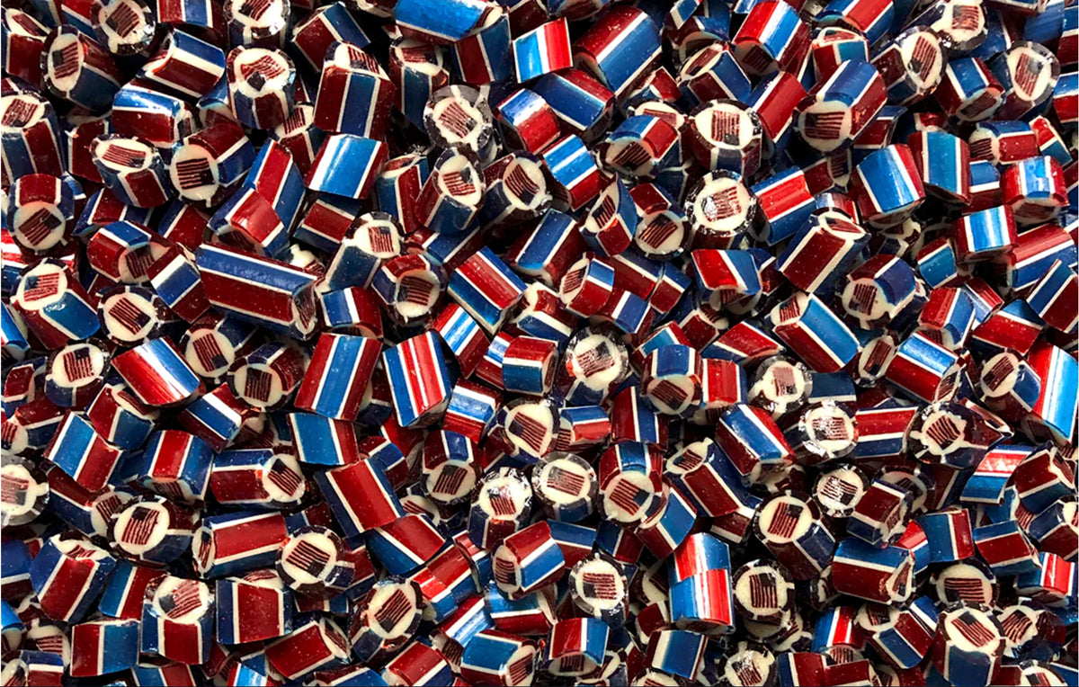 American flag candy