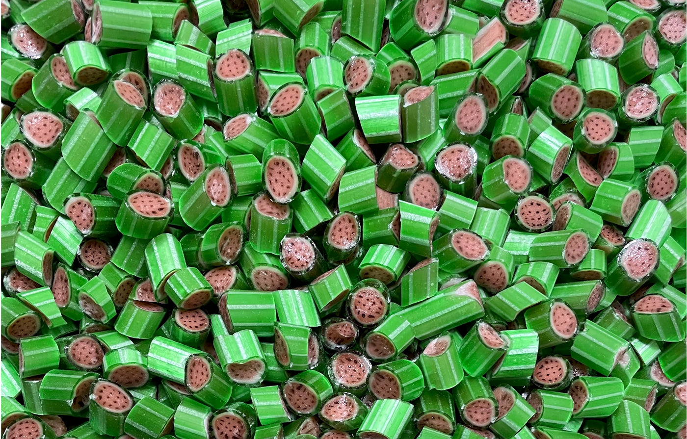 Sticky watermelon candy