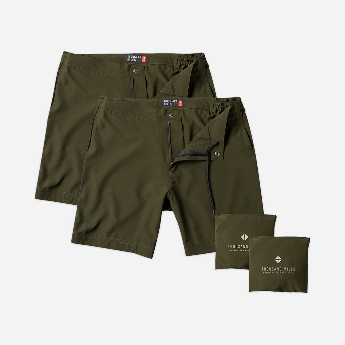 All Day Shorts (Elite) Duo Pack - Delta Green