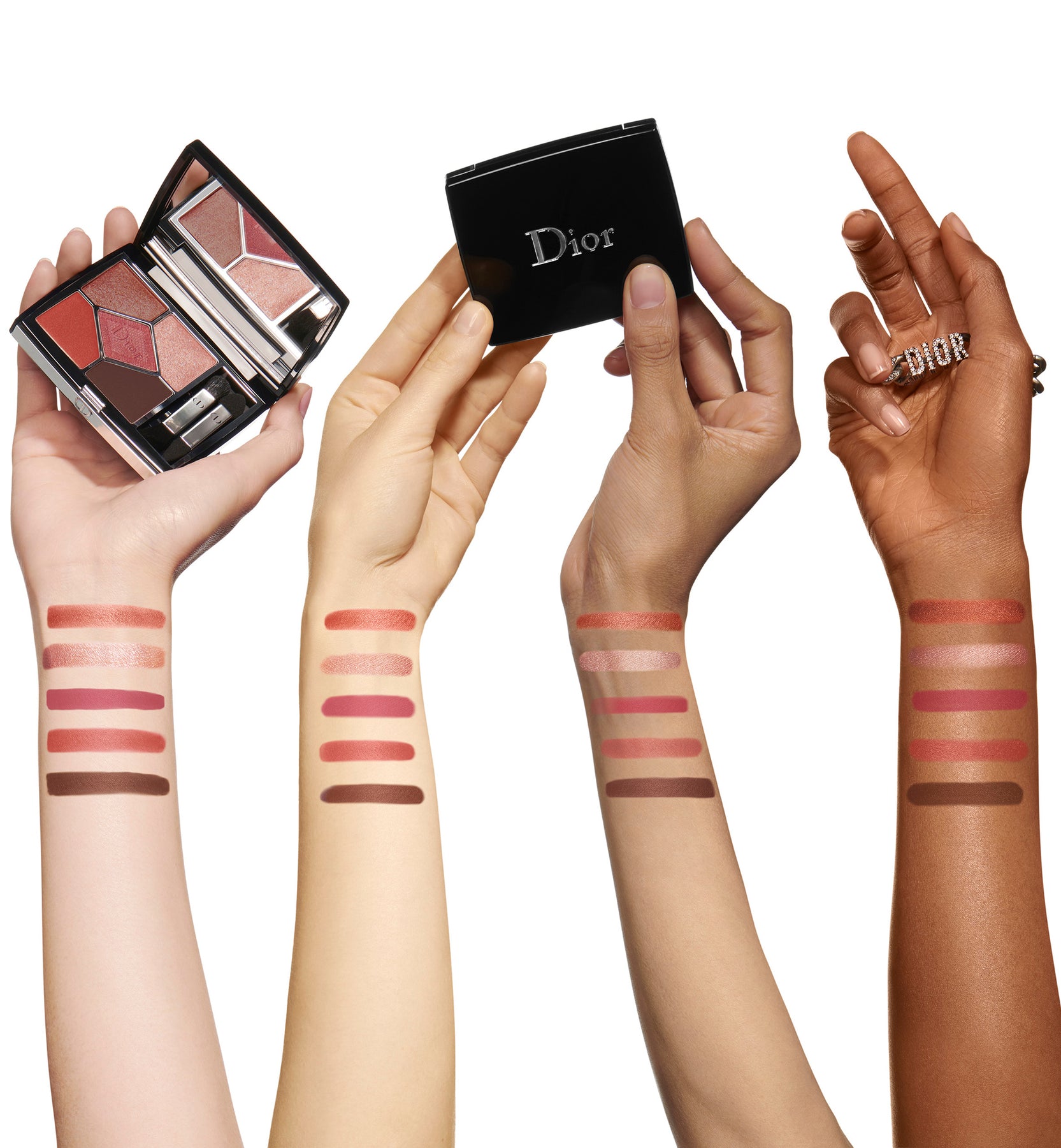 Dior 5 Couleurs Couture Eyeshadow Palette Limited Edition #869 Red Tartan