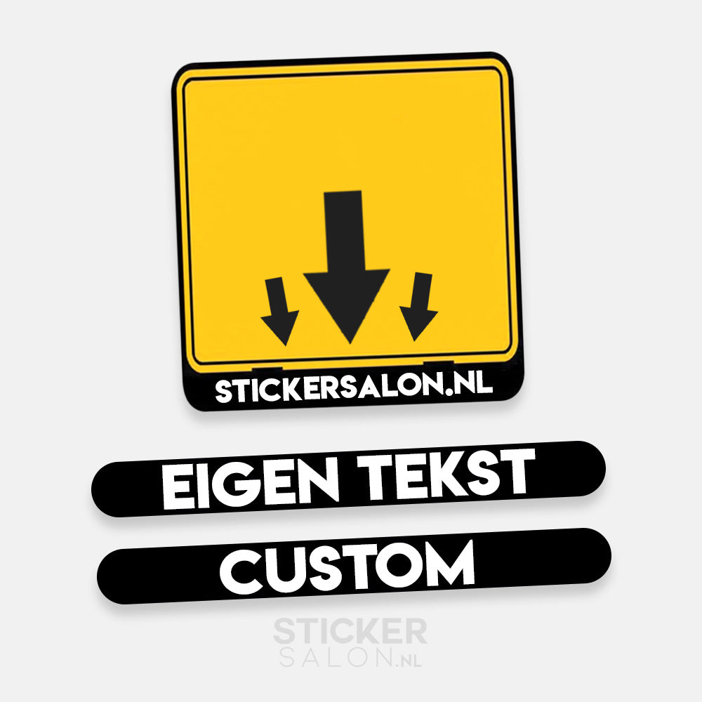 assistent Couscous zuiverheid Eigen kentekenstickers voor scooters & motors - Premium™ – Sticker Salon