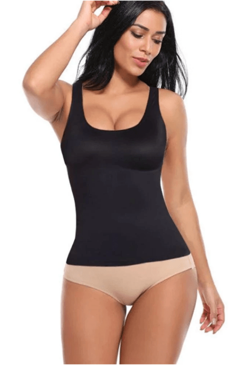 Curveez Essential Square Neck Control Tank