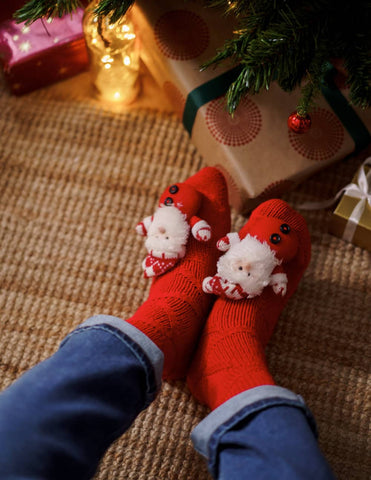 Chaussettes de Noël idée cadeau secret santa